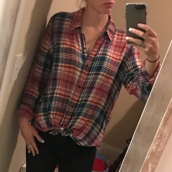 Lucky Brand plaid shirt - Picture 2 of 6